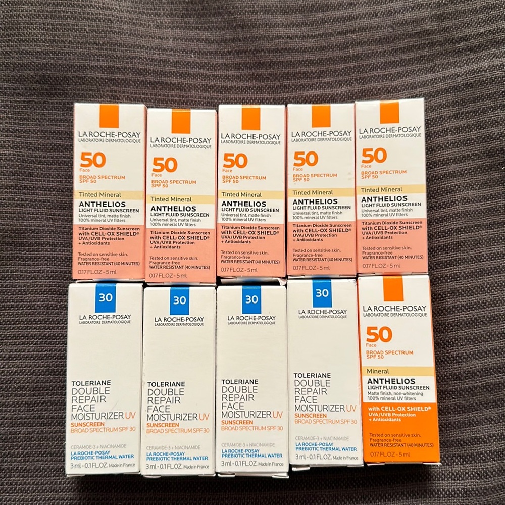 La Roche-Posay sunscreen sample set